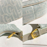 Light Denim Shoulder Bag For Women - Extra Image