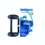 Anti-slip Grip Case for Sony Ps Vita Console - Black - Rear View