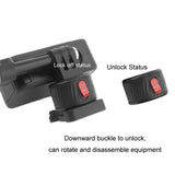 3-piece Magnetic Gimbal Base Adapter for Gopro / Insta360 Go 3 Action Camera - Close-Up Angle