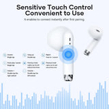 Wireless Bluetooth 5.0 Earphones - White