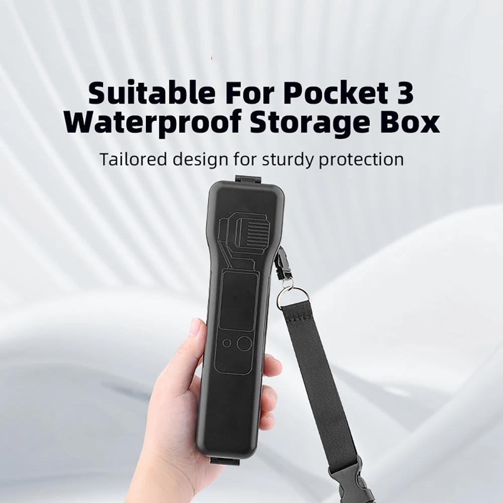 Waterproof Storage Box for Dji Pocket 3 with Lanyard - Protective Shell