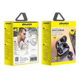 Wireless Bluetooth 5.1 Headset - True Compact and Colourful - Black - 45-Degree Angle