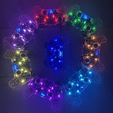 Led Wireless Gamepad for Switch Pro with Light - Rear View