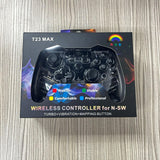 Led Wireless Gamepad for Switch Pro with Light - Close-Up Angle