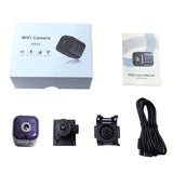 Smart Mini Night Vision Camera - Black Outdoor - Extra Image