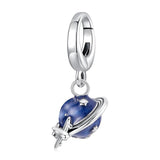 925 Sterling Silver Openable Travel Pendant