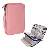 Waterproof Multi-function Storage Bag for Digital Accessories Earphones and Data Cables - Black