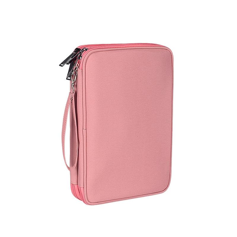 Waterproof Multi-function Storage Bag for Digital Accessories Earphones and Data Cables - Black