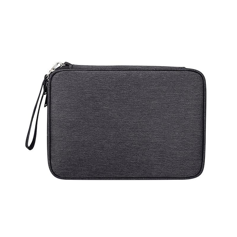 Waterproof Multi-function Storage Bag for Digital Accessories Earphones and Data Cables - Black
