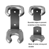 Wall Bracket For Dyson Airstrait Ht01 Hair Dryer Metal Straightener Holder - Gray - 45-Degree Angle