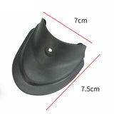 3 Pairs Scooter Fender Set for Xiaomi M365 / Pro - Front & Rear Rubber Fishtail Accessories - Mudguard Black
