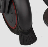 3 Pairs Scooter Fender Set for Xiaomi M365 / Pro - Front & Rear Rubber Fishtail Accessories - Mudguard Black