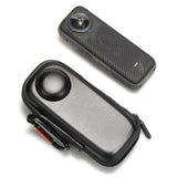 Mini Storage Case for Insta360 X4 Sport Camera with Hook - Front View