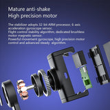 Smart Anti-shake Selfie Stick with Bluetooth Remote - 45-Degree Angle