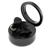Obsidian Black Kz-vxs Ten-unit Coil Iron Bluetooth Earphones for Sports - Side View