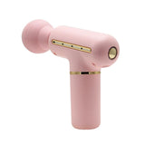 Portable Handheld Massage Gun For Muscle Relaxation - Blue - Front View