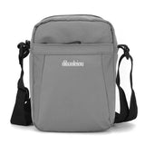 Versatile Canvas Shoulder Backpack For Men - Black