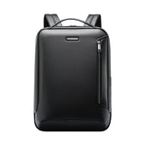 Waterproof Laptop Backpack With Usb Port - Large Capacity Lightweight Black - Side View