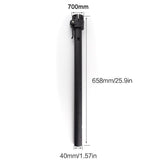 700mm Folding Pole for Xiaomi Mijia M365 Pro Scooter - Rear View