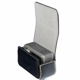Waterproof Mini Leather Case for Dji Action Gopro Sjcam Xiaomi Mi Jia - Storage Box - Black