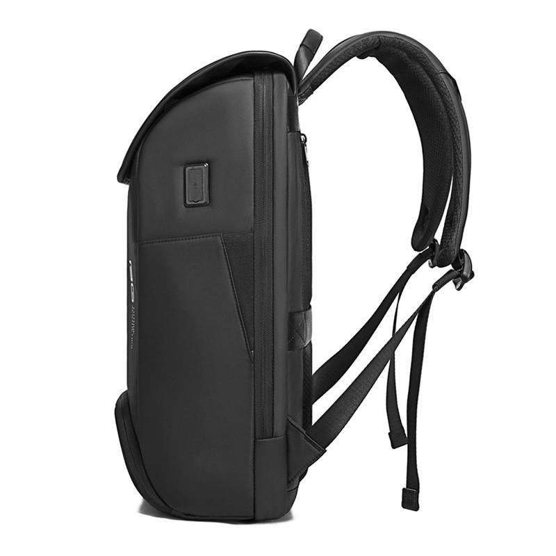 Men Anti-theft Backpack - Secure & Stylish - Black