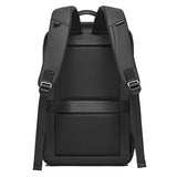 Men Anti-theft Backpack - Secure & Stylish - Black - Close-Up Angle
