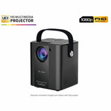 C500 Portable Mini Led Home Hd Projector - White Same Screen Version - Extra Image