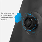 Waterproof 35L Outdoor Backpack Large Capacity Black - Low Angle