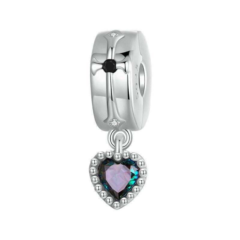 925 Sterling Silver Fantasy Love Beaded Pendant