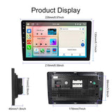 Universal Wireless Carplay Car Navigation Center - 13.0 Monitor - Standard 7Inch - Top-Down View