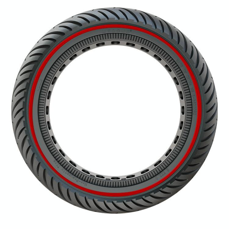 8.5 Inch Honeycomb Solid Tire for Xiaomi Electric Scooters - Red