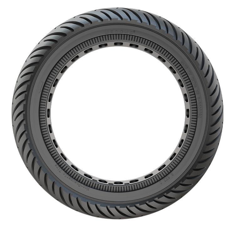 8.5 Inch Honeycomb Solid Tire for Xiaomi Electric Scooters - Red