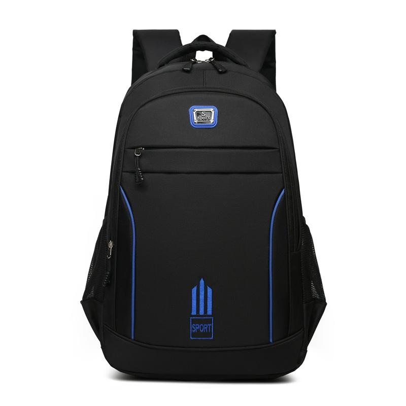 Large Capacity Nylon Backpack For Students - Green