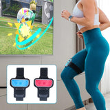 2-pack Joy-con Leg Straps for Nintendo Switch - Black - 45-Degree Angle