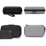 Dji Pocket 3 Carrying Case - Storage Bag Clutch - Grey - 45-Degree Angle
