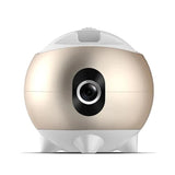 Smart Follow Shot Gimbal for Live Streaming - Rechargeable - White - Front View