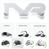 Universal Vr Wall Mount Stand - Compatible - White - 45-Degree Angle