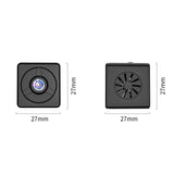 1080P Infrared Outdoor Hd Night Vision Camera - Black - Top-Down View