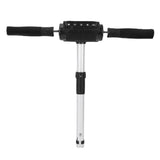 8 Folding Kick Scooter Handlebar Grip Set for Kugoo S1 / S2 / S3 - Black - Front View