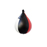 Black And White Suspended Pear-Shaped Speed Ball For Boxing - Black Red White - Extra Image