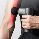 Brushless Massager With Hot Compress For Muscle Relaxation - Close-Up Angle