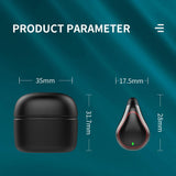 Wireless Bone Conduction Earphone with Bluetooth 5.0 - Black - Extra Image