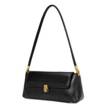 Vintage Women Shoulder Bag - Olive Black
