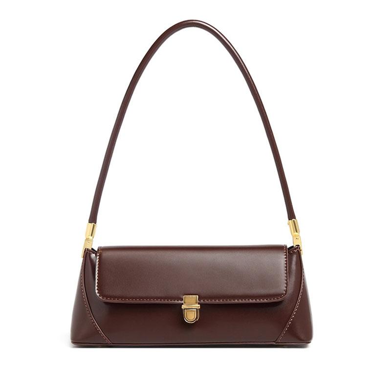 Vintage Women Shoulder Bag - Olive Black