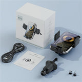 High Power Car Wireless Charger with Phone Bracket - Transparent 66w - Extra Image