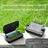 Protective Hood Plate Cover for Yk570 Remote Control - Close-Up Angle