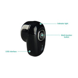 Mini Bluetooth Earphone with Mic - S650 Gen 2 - Black