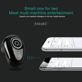 Mini Bluetooth Earphone with Mic - S650 Gen 2 - Black