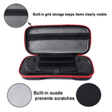 Waterproof Steam Deck Storage Bag with Interlayer - Black - Rear View
