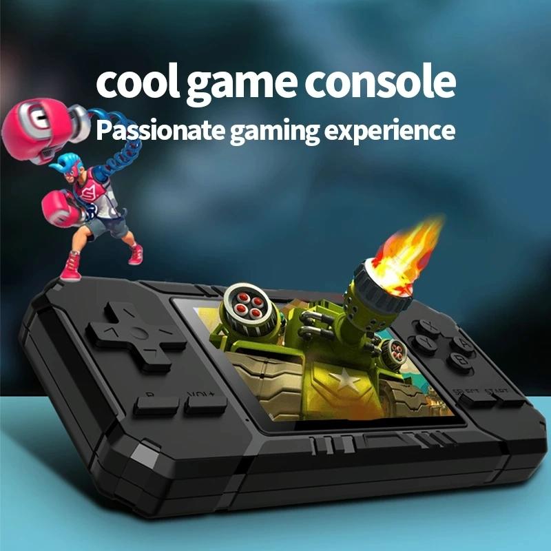 520 Classic Games Handheld Console With 3.0 Screen For S8 - Blue
